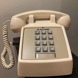 Vintage 80's Northwestern Bell Phone 2500MBA Push Button Desk Telephone Works